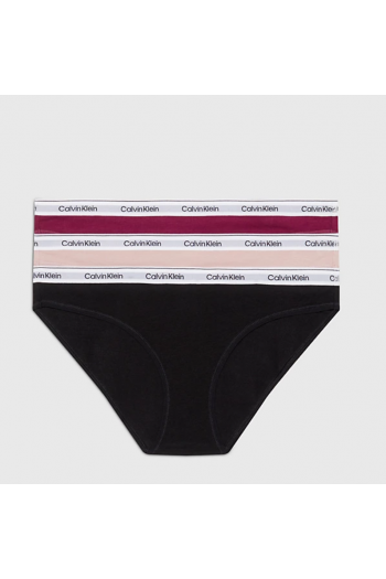 Calvin Klein  Bikini  3Pack 000QD5207E-NP6, Γυναικεία Κυλοτάκια σετ 3 τεμ. MULTI COLOUR